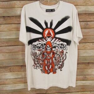 HUDSON Outerwear Skeleton Relaxed Fit Tee L